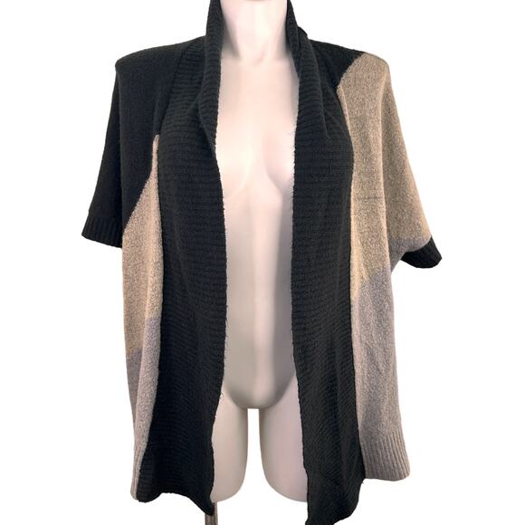 Lane Bryant Colorblock Open Cardigan Sweater Size 14 / 16 - Picture 1 of 7